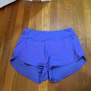 Outdoor Voices Women's Purple Athletic Shorts